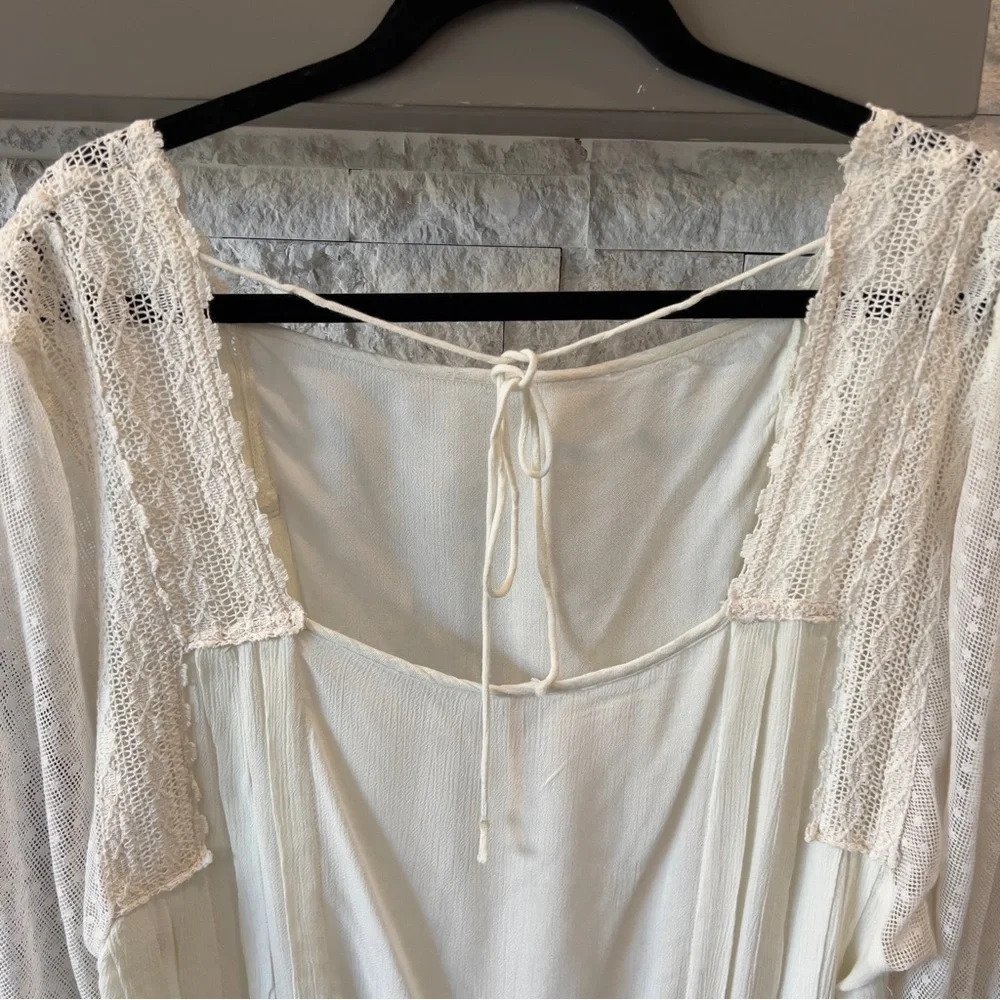 Free people Jeanine off white tunic dress, size Small P - Picture 10 of 12
